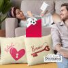 Heart & Key Farmhouse Pillow Cover Thumbnail