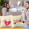 Heart & Key Farmhouse Pillow Cover Thumbnail