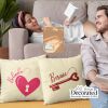 Heart & Key Farmhouse Pillow Cover Thumbnail
