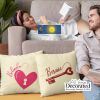 Heart & Key Farmhouse Pillow Cover Thumbnail
