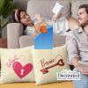 Heart & Key Farmhouse Pillow Cover Thumbnail