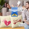 Heart & Key Farmhouse Pillow Cover Thumbnail