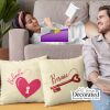 Heart & Key Farmhouse Pillow Cover Thumbnail