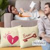 Heart & Key Farmhouse Pillow Cover Thumbnail