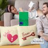 Heart & Key Farmhouse Pillow Cover Thumbnail