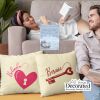 Heart & Key Farmhouse Pillow Cover Thumbnail