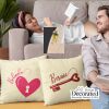 Heart & Key Farmhouse Pillow Cover Thumbnail