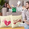 Heart & Key Farmhouse Pillow Cover Thumbnail
