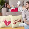 Heart & Key Farmhouse Pillow Cover Thumbnail