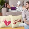 Heart & Key Farmhouse Pillow Cover Thumbnail