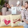 Heart & Key Farmhouse Pillow Cover Thumbnail