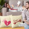 Heart & Key Farmhouse Pillow Cover Thumbnail