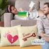 Heart & Key Farmhouse Pillow Cover Thumbnail