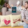 Heart & Key Farmhouse Pillow Cover Thumbnail