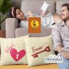 Heart & Key Farmhouse Pillow Cover Thumbnail