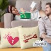 Heart & Key Farmhouse Pillow Cover Thumbnail