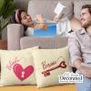 Heart & Key Farmhouse Pillow Cover Thumbnail