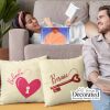 Heart & Key Farmhouse Pillow Cover Thumbnail