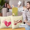 Heart & Key Farmhouse Pillow Cover Thumbnail