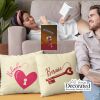 Heart & Key Farmhouse Pillow Cover Thumbnail