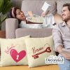 Heart & Key Farmhouse Pillow Cover Thumbnail