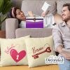 Heart & Key Farmhouse Pillow Cover Thumbnail