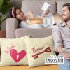Heart & Key Farmhouse Pillow Cover Thumbnail