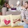 Heart & Key Farmhouse Pillow Cover Thumbnail