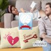 Heart & Key Farmhouse Pillow Cover Thumbnail