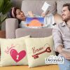Heart & Key Farmhouse Pillow Cover Thumbnail