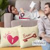 Heart & Key Farmhouse Pillow Cover Thumbnail