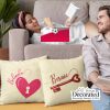 Heart & Key Farmhouse Pillow Cover Thumbnail