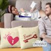 Heart & Key Farmhouse Pillow Cover Thumbnail