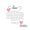 Love Is Patient 1 Cor. 13 Farmhouse Pillow Cover Thumbnail