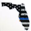 State of Florida Blue Line Decal 4" Thumbnail