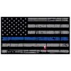 Blue Line Distressed Flag Decal 4" or 6" Thumbnail