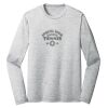 Sublimatable PosiCharge Long Sleeve Electric Heather Tee Thumbnail