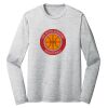 Sublimatable PosiCharge Long Sleeve Electric Heather Tee Thumbnail