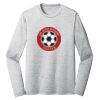 Sublimatable PosiCharge Long Sleeve Electric Heather Tee Thumbnail