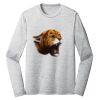 Sublimatable PosiCharge Long Sleeve Electric Heather Tee Thumbnail
