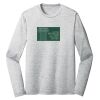Sublimatable PosiCharge Long Sleeve Electric Heather Tee Thumbnail