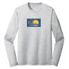 Sublimatable PosiCharge Long Sleeve Electric Heather Tee Thumbnail