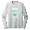 Sublimatable PosiCharge Long Sleeve Electric Heather Tee Thumbnail