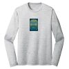 Sublimatable PosiCharge Long Sleeve Electric Heather Tee Thumbnail