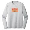 Sublimatable PosiCharge Long Sleeve Electric Heather Tee Thumbnail