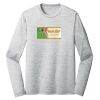 Sublimatable PosiCharge Long Sleeve Electric Heather Tee Thumbnail