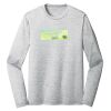 Sublimatable PosiCharge Long Sleeve Electric Heather Tee Thumbnail