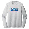 Sublimatable PosiCharge Long Sleeve Electric Heather Tee Thumbnail