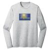 Sublimatable PosiCharge Long Sleeve Electric Heather Tee Thumbnail