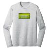 Sublimatable PosiCharge Long Sleeve Electric Heather Tee Thumbnail